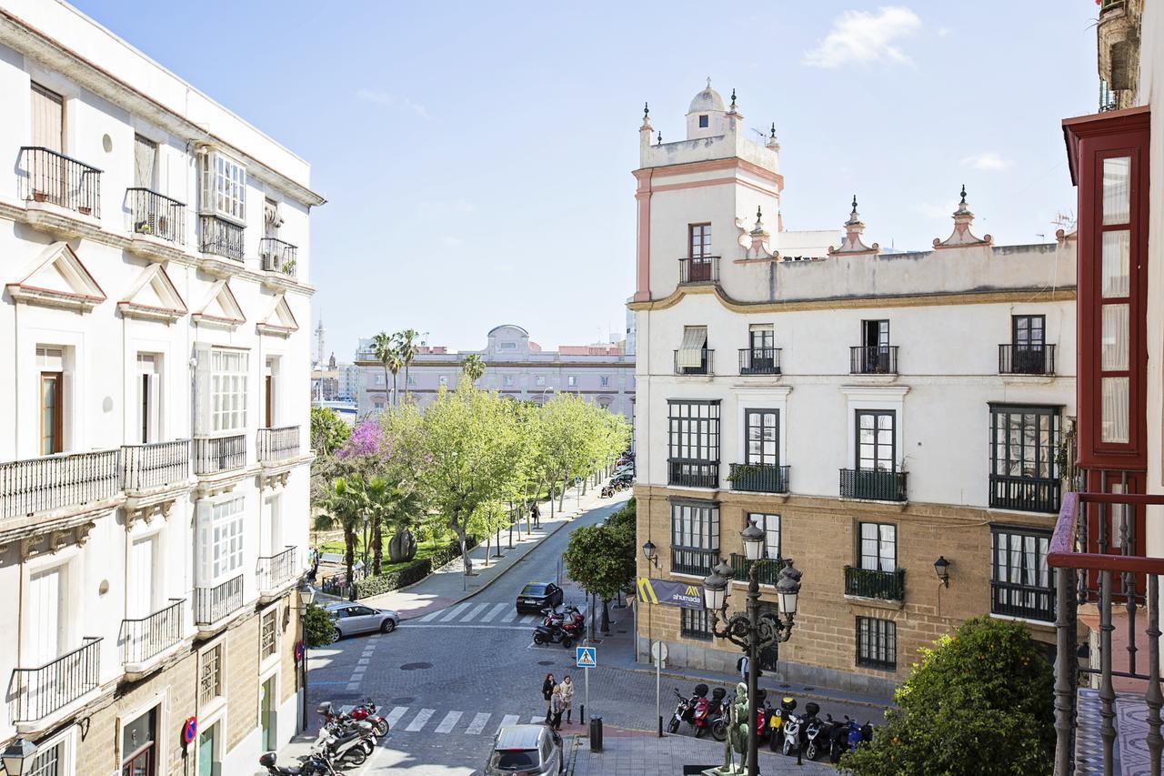 Hotel Casa De Las Cuatro Torres Cádiz Buitenkant foto