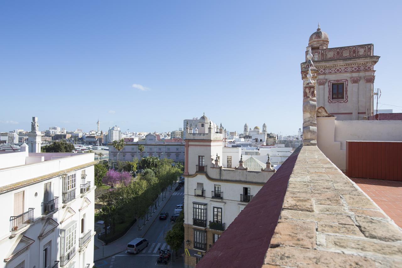 Hotel Casa De Las Cuatro Torres Cádiz Buitenkant foto