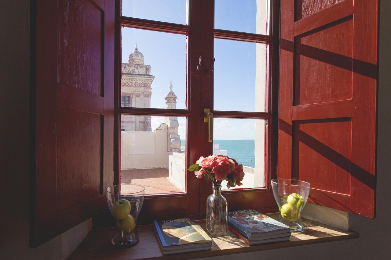 Hotel Casa De Las Cuatro Torres Cádiz Buitenkant foto