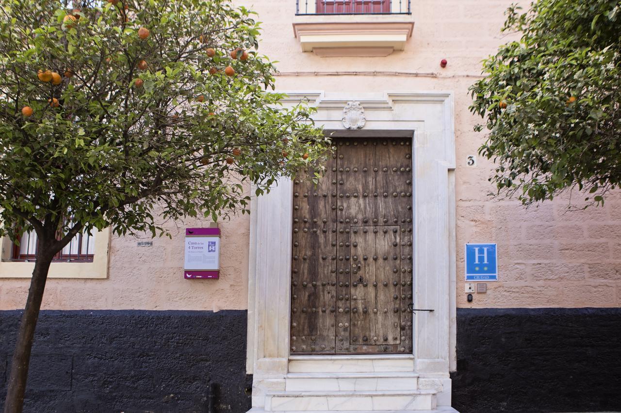 Hotel Casa De Las Cuatro Torres Cádiz Buitenkant foto