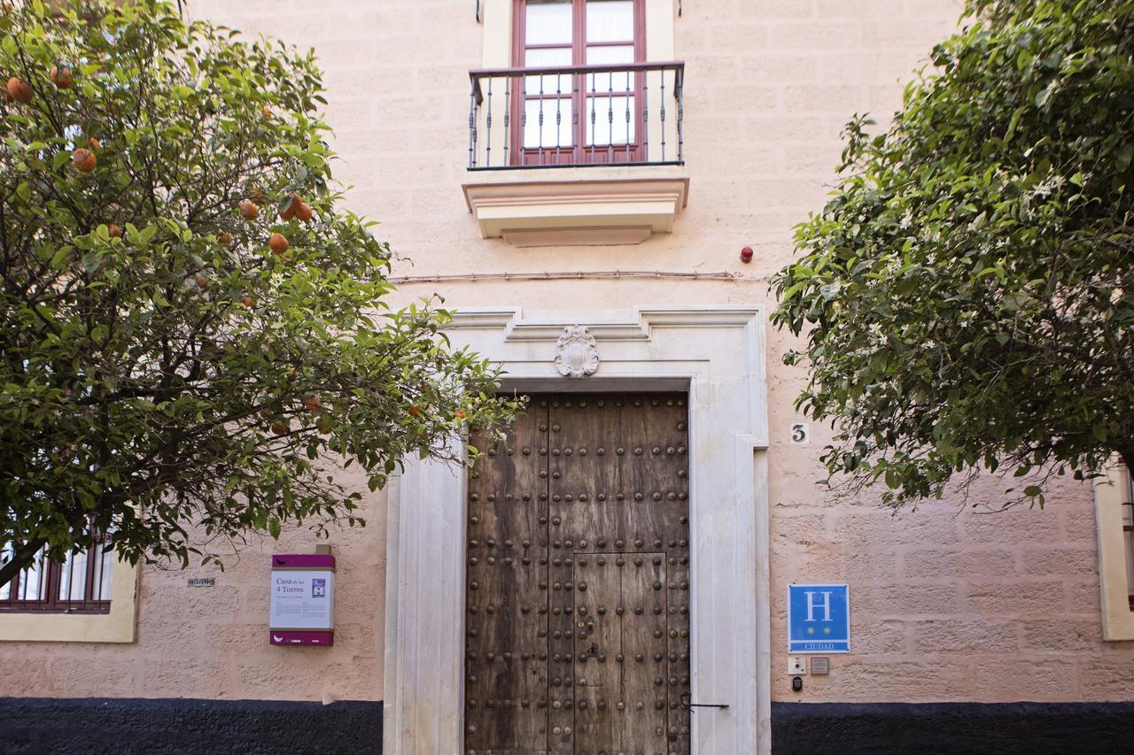 Hotel Casa De Las Cuatro Torres Cádiz Buitenkant foto